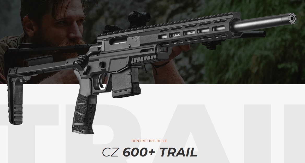 CZ 600+ Trail 223 Remington 5R 412 mm M15x1